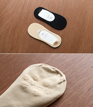roi cool silicon fake socks[양말BK353]안나앤모드