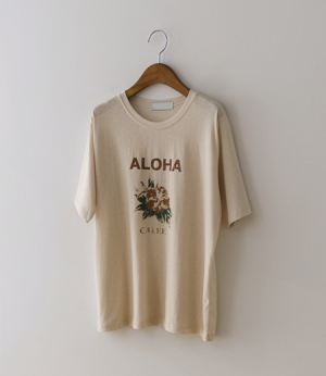 aloha flower t[티셔츠AZ660]안나앤모드