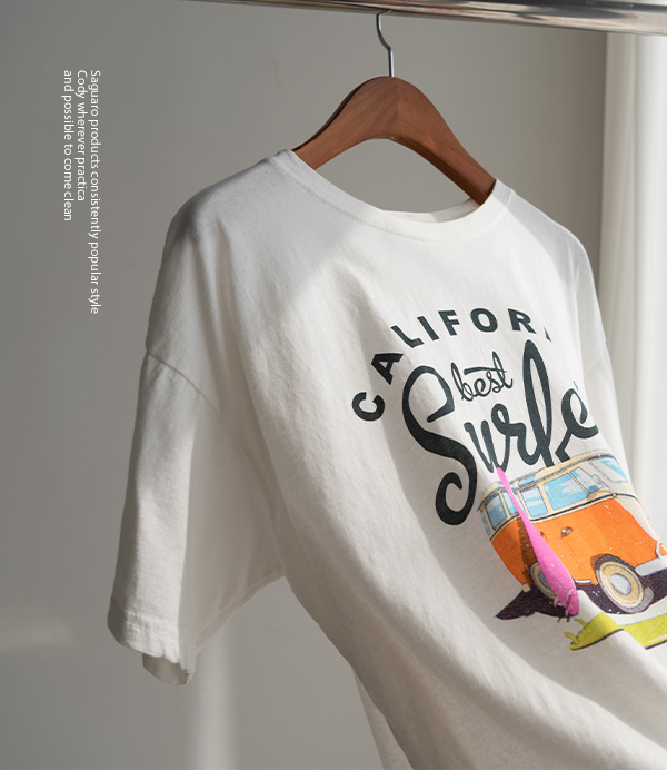 surfer 워싱 티셔츠[티셔츠BUS56]안나앤모드